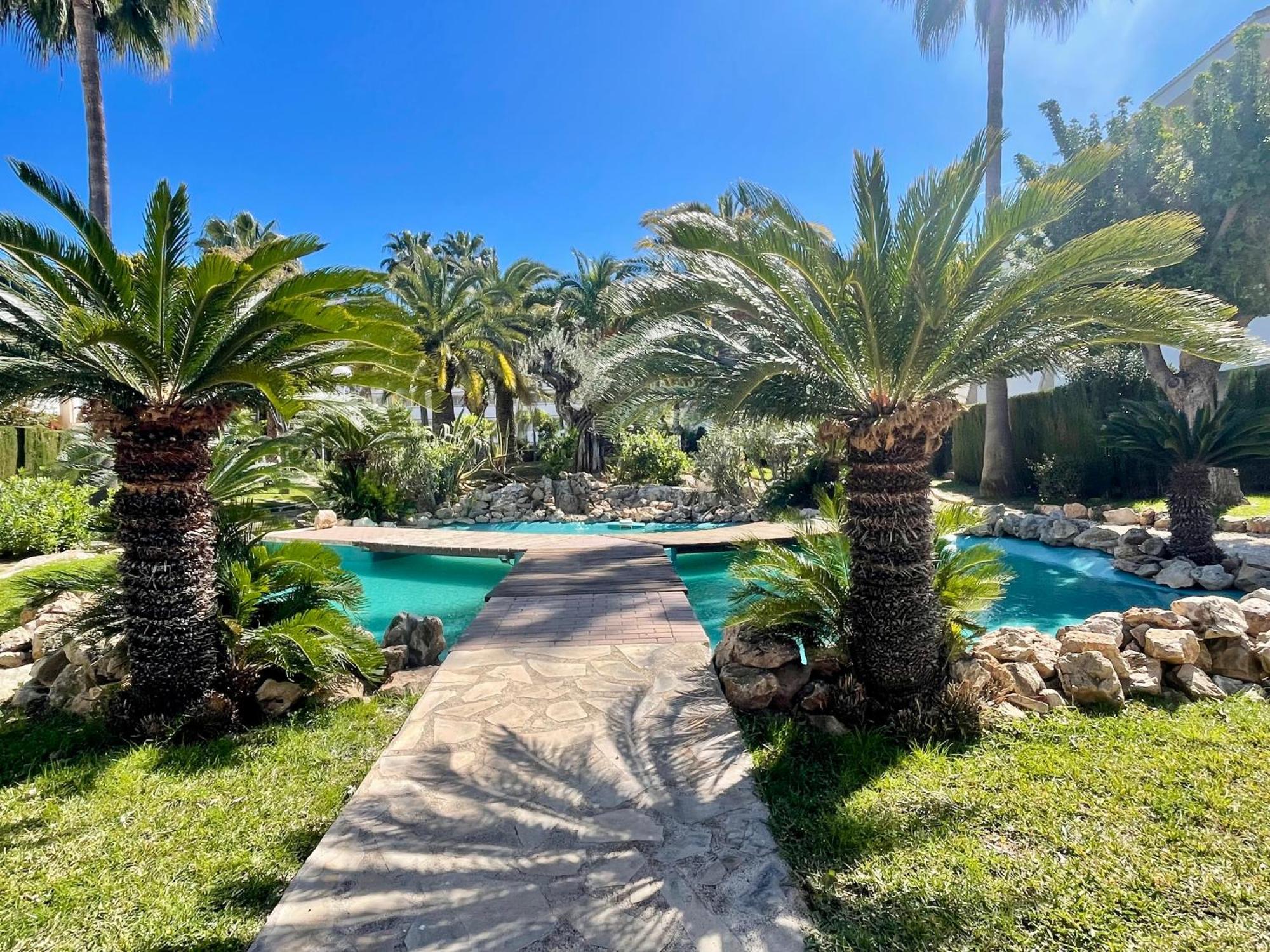 The Beach House Playa Del Arenal Javea - Pool And Garden Steps From The Beach Platja de Larenal Exteriör bild