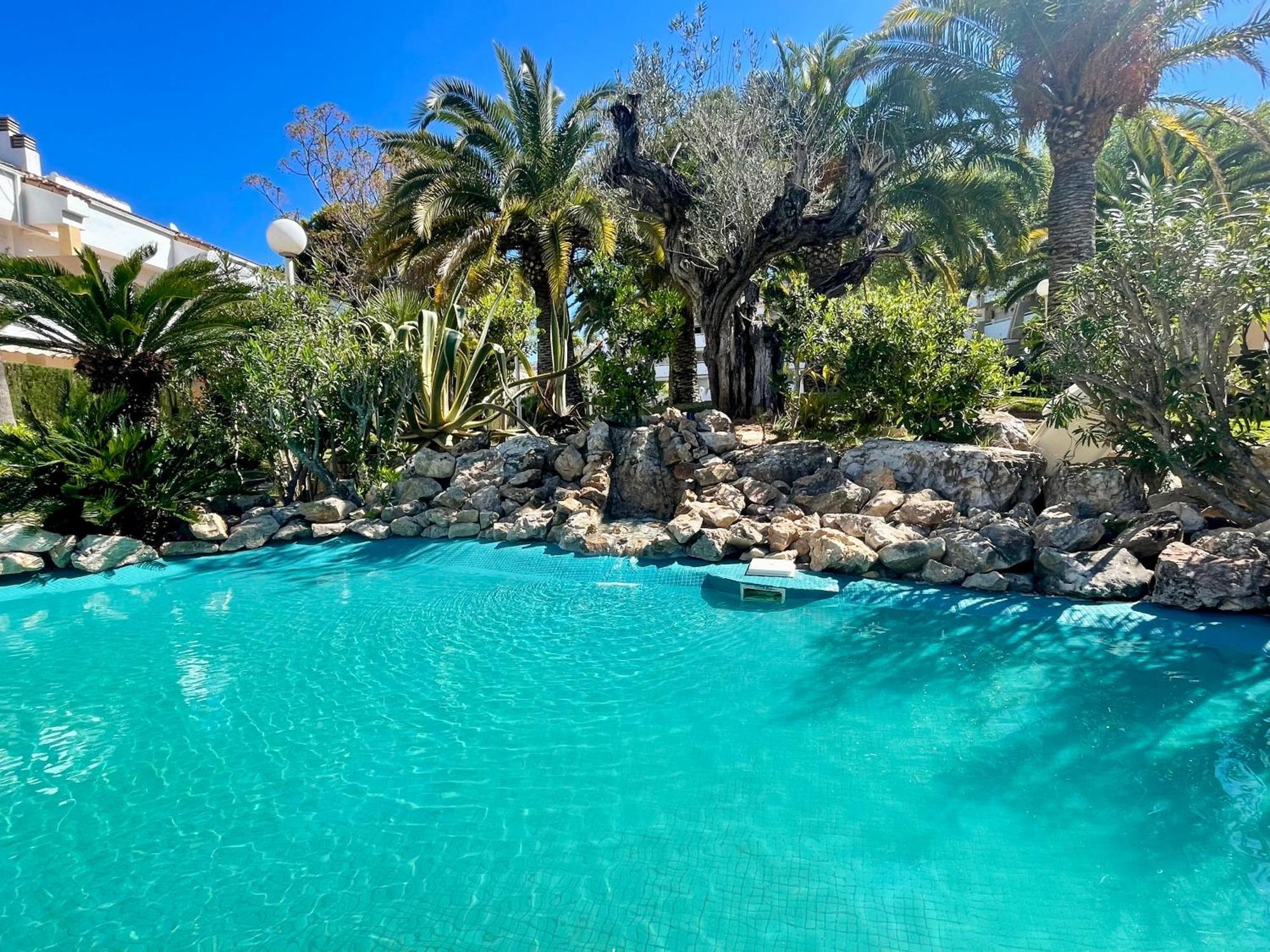 The Beach House Playa Del Arenal Javea - Pool And Garden Steps From The Beach Platja de Larenal Exteriör bild